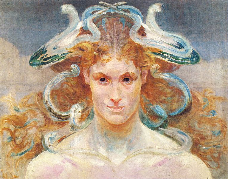 Jacek Malczewski Medusa